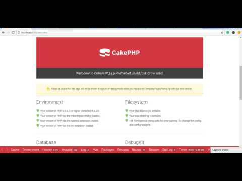 Understanding Cakephp setup