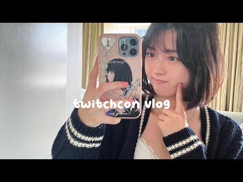 twitchcon vlog: meeting online friends, mukbang, meetups, san diego 2022