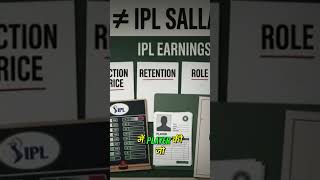 Cricket Contracts: Central vs. IPL Earnings Explained! #shorts