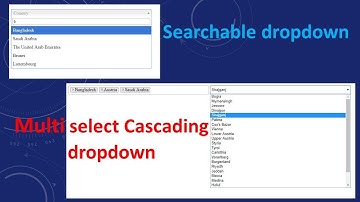 Searchable and Multi-select Drop DownList in ASP.NET MVC  | Select2