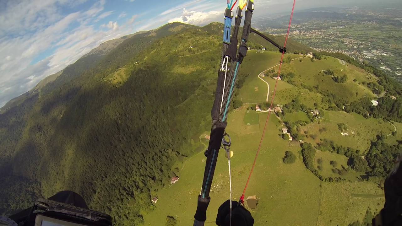Paragliding,Bassano del Grappa 0xalps 24 Light air YouTube