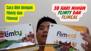 CARA DIET DENGAN FLIMTY DAN FLIMEAL | METODE DIET SEHAT MINUM FLIMTY DAN FLIMEAL