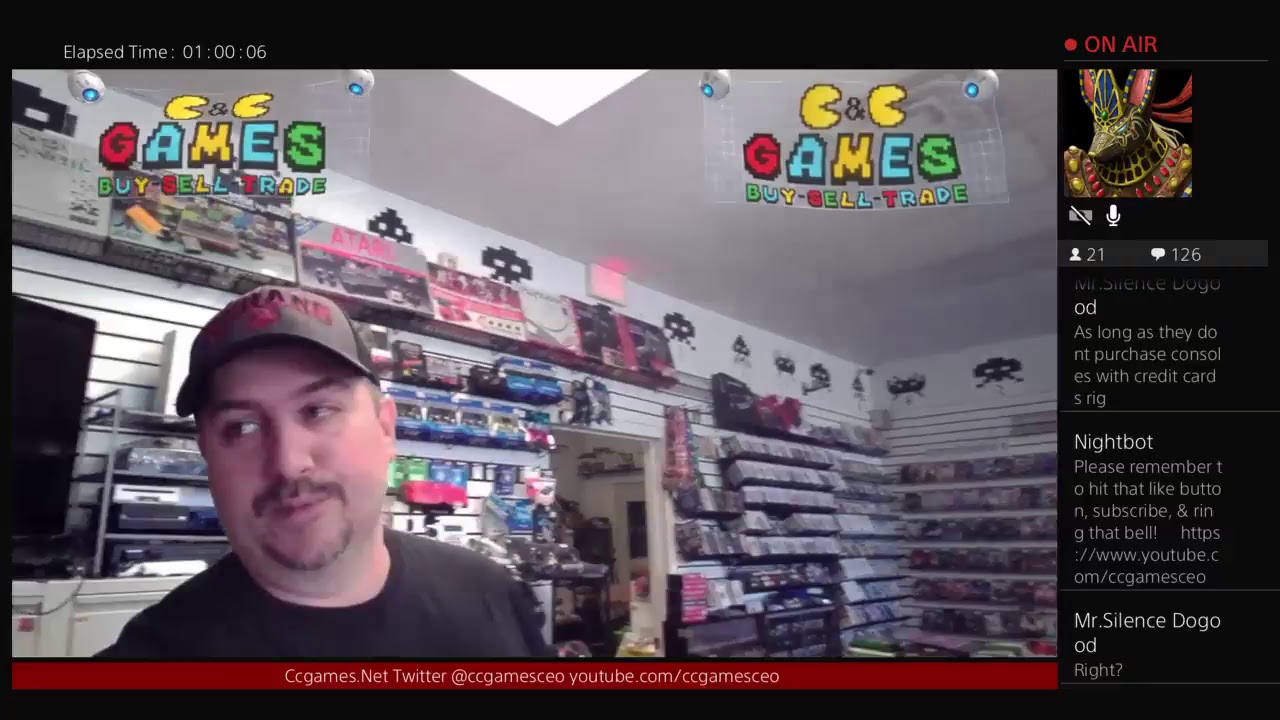 ccgames store live stream 7-6