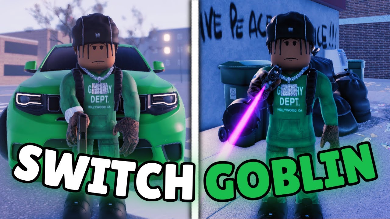 I became a LOOT GOBLIN with GLOCK SWITCHES in South Bronx The Trenches Roblox!