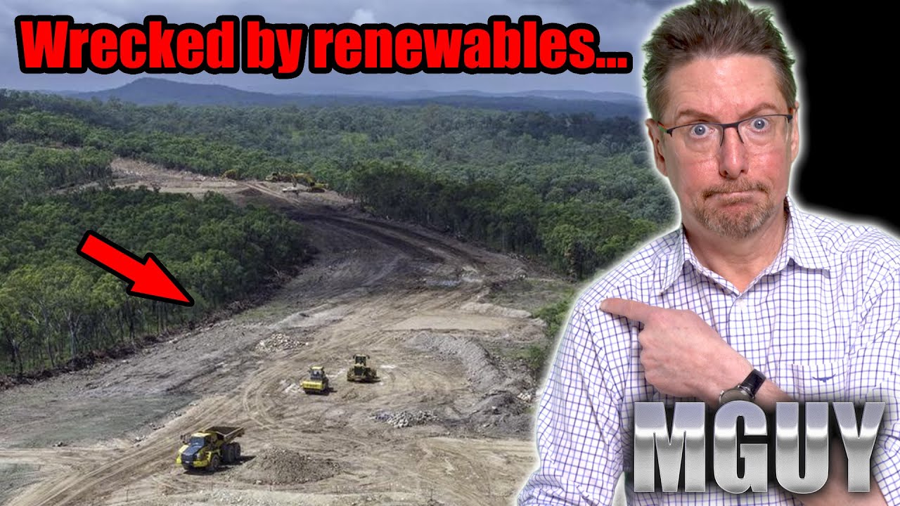 Environmentalists FINALLY waking up to DEVASTATION of wind and solar | MGUY Australia