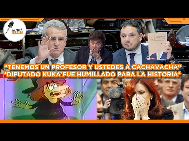 DIPUTADO KIRCHNERISTA FUE HUMILLADO COMO NUNCA EN LA HISTORIA DEL CONGRESO: "TIENEN A CACHAVACHA"