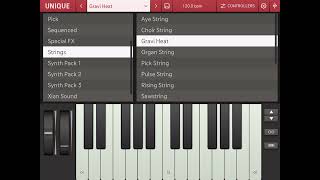 Unique Synth App Demo, No Talking