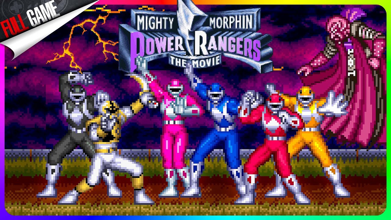 Mighty Morphin Power Rangers: The Movie 2 player SNES game 60fps