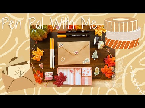 My first ever Pen Pal With Me