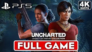 UNCHARTED THE LOST LEGACY PS5 REMASTERED Gameplay Walkthrough Part 1 FULL GAME [4K 60FPS]