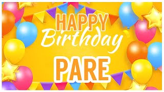 Download Lagu 🎂 Happy Birthday Pare! 🎉 It's Your Special Day 🥳 MP3