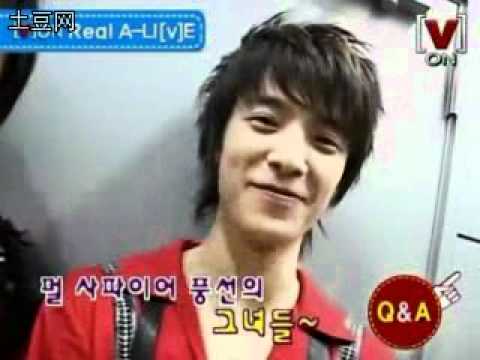 [060627]Channel V- [V]ON Real A-live Q&A(RW bday)