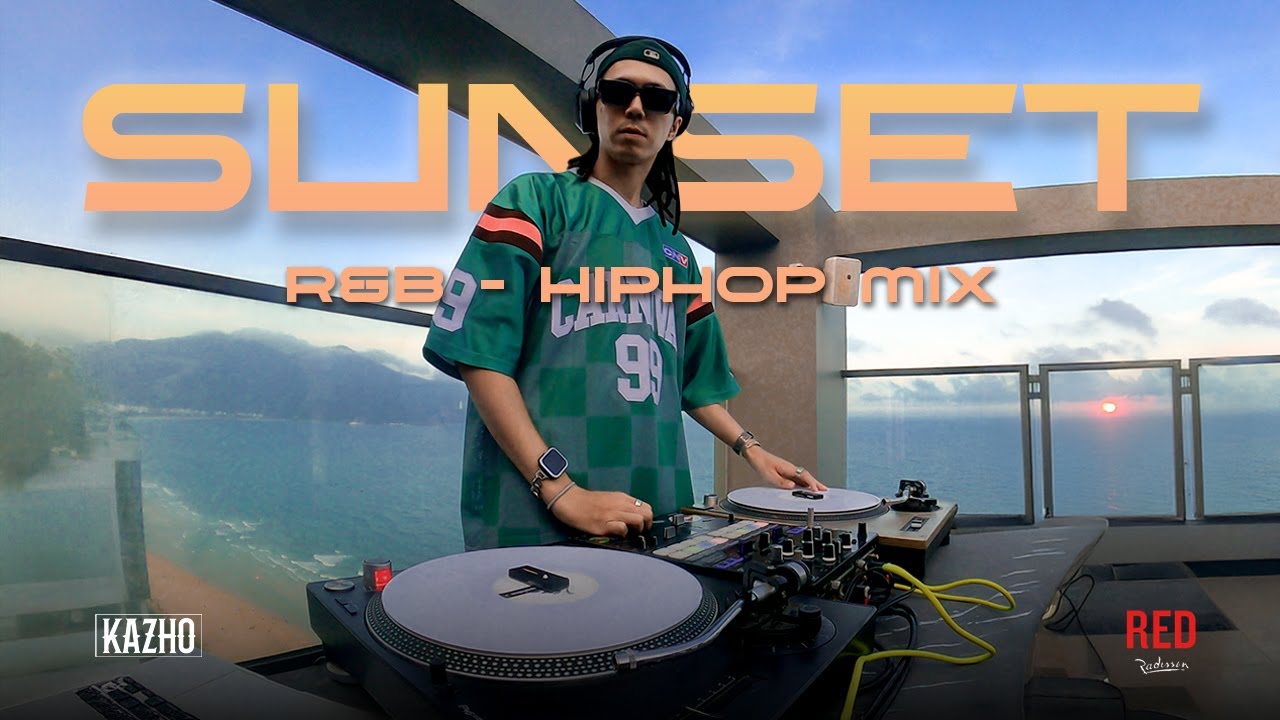 SUNSET VIBE R&B HIPHOP MIX | LIVE SET BY DJ KAZHO | AT RADISSON