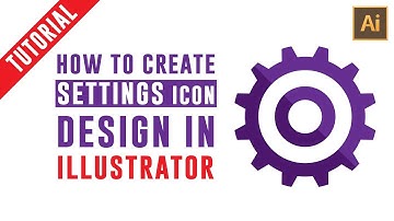How to Create Settings Icon in Adobe Illustrator