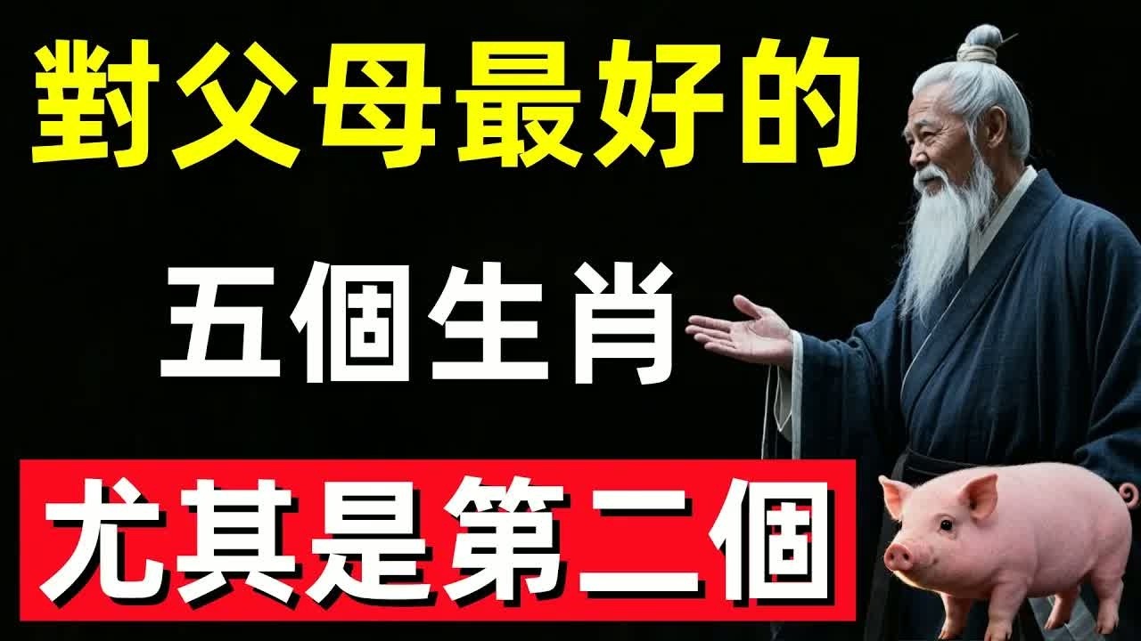 對父母最好的五個生肖，尤其是第二個，更是大孝子中的典範！#修行思維 #修行 #福報 #禪 #道德經 #覺醒 #開悟 #禅修