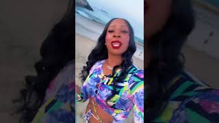 Filming for Coconut Water Trim Remix giving BODY