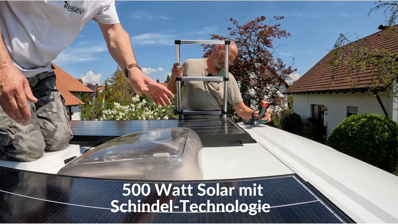 Kabeldurchfuehrung der Solaranlage Fahrzeugdach #Solaranlage