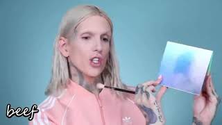 Jeffree Star being annoyed by copycat cosmetics for 2 minutes straight