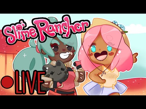 ON THE RANCH WITH BLOBS - Slime Rancher Modded -Chill Stream- (Live Stream)