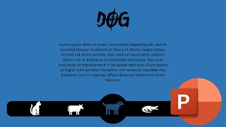 How To Create Power Point Presentation Template Tutorial About Animals Present Template 378