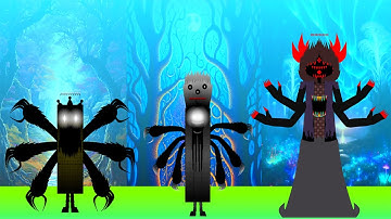 Uncannyblocks Band But Different Nightmare (1B-10B) vs [10B-100B] vs {100B-1T} Remix