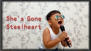 Lagu She's Gone - Steelheart ll Versi anak kecil 😱