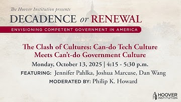 The Clash of Cultures: Can do Tech Culture Meets Can’t do Government Culture
