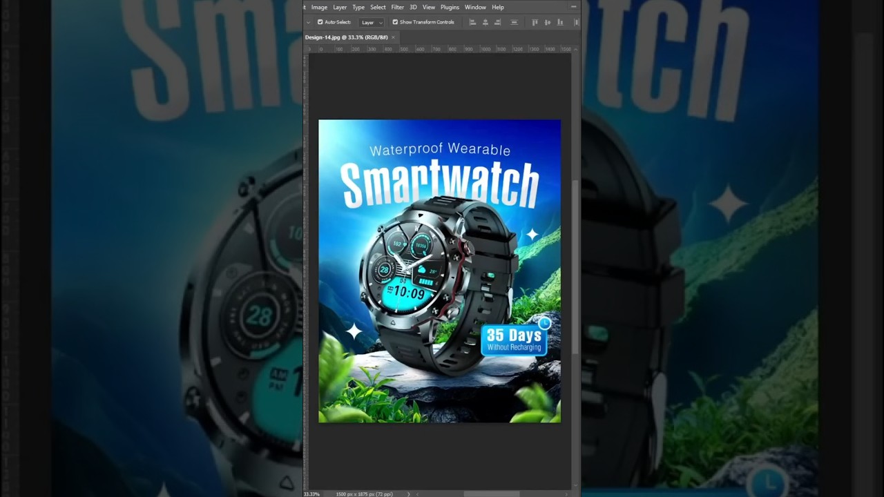 How to Create Professional Gadget Social Media Graphics in Photoshop!