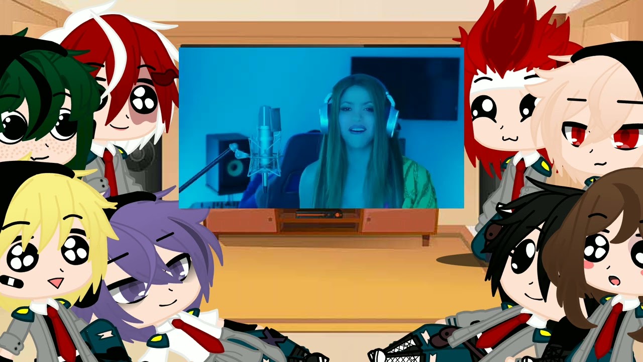 •|Bnha Reacciona a Shakira BZRP|•💃🏻