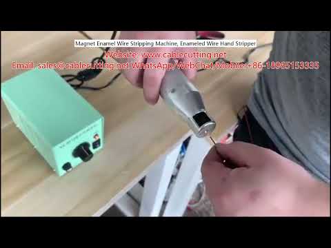 Magnet Enamel Wire Stripping Machine | Enameled Wire Hand Stripper Tool