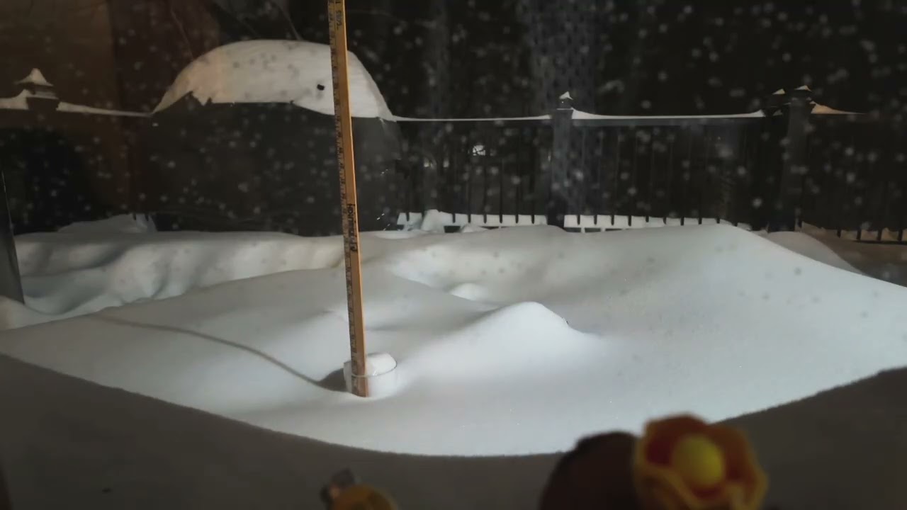 We Got BURIED! 2026 Time-lapse (4K) | Blizzard Ambience ❄️ Study & Relax Waltz of the Snowflakes