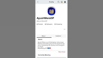 Roblox id ayush more op ekta more op find