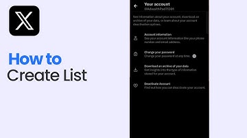 How to Create List on X