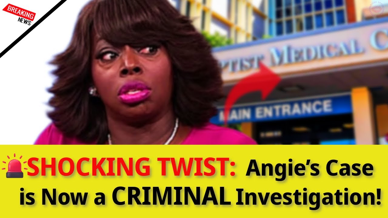 Shocking Twist: Angie Stone’s Crash Now a Criminal Case? Hospital Records Show Name Mix-Up