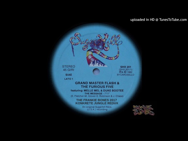 THE MESSAGE - THE FRANKIE BONES 2017 KONKRETE JUNGLE REDUX
