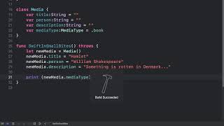 Swift in Small Bites Lesson 23 – Enumerations