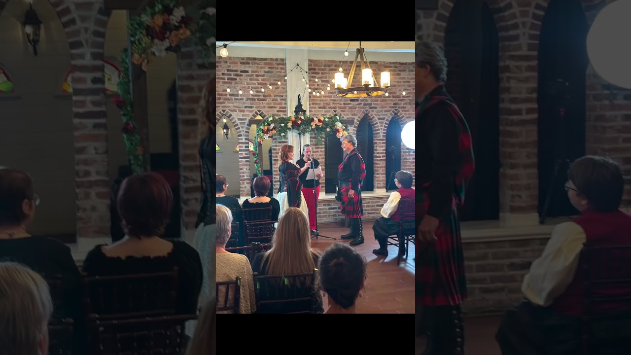 Old Scottish theme wedding 