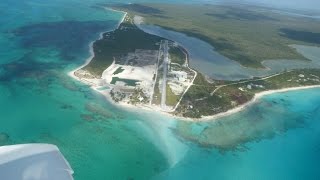 Columbia 400 Flight Crooked Island to Cat Island Bahamas