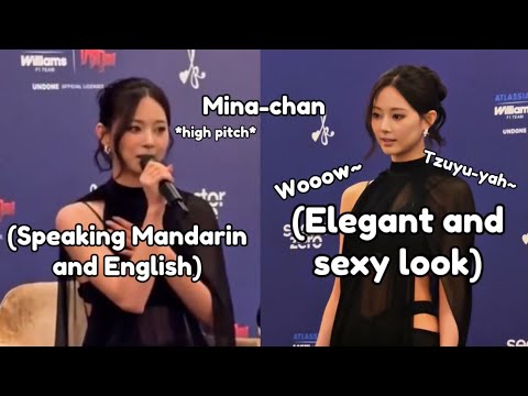tzuyu showing why she’s not the *main visual* of twice for nothing… (ft. sassy accent)