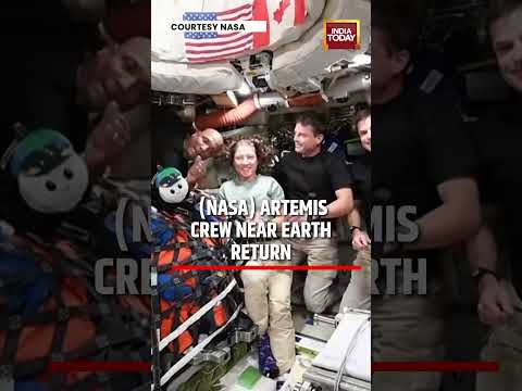 Artemis Viral Video: Ted Cruz speaks with Artemis crew before Earth reentry #nasa #artemis