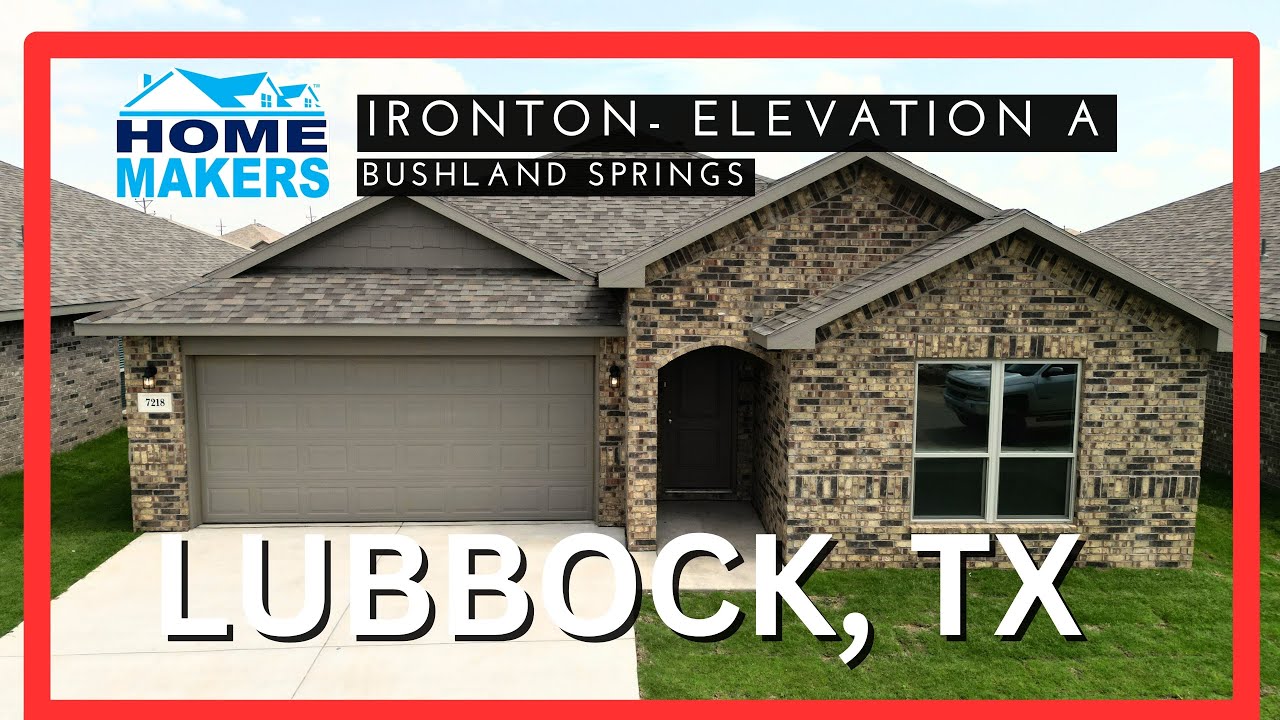 Ironton Elevation A Lubbock, TX Bushland Springs YouTube