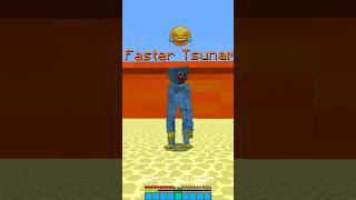 Poppy Playtime VS Tsunami Brainrot🌊 Correct Jump Challenge 😱 #minecraft #poppyplaytime