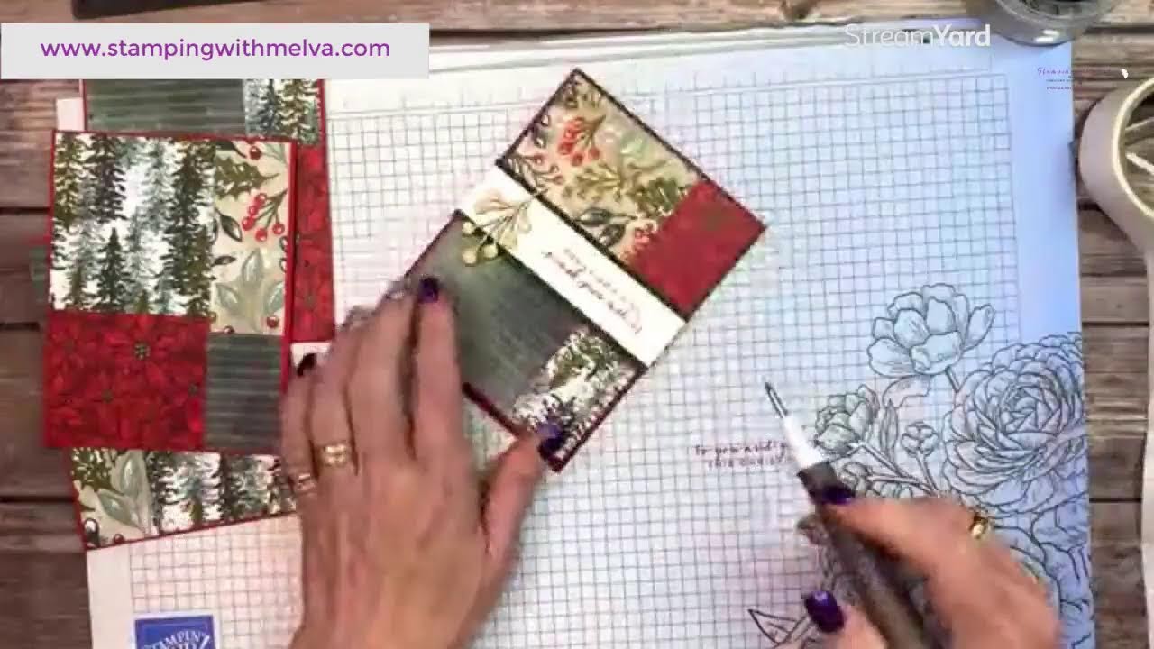 Live with Stamping With Melva - Stack, Cut and Shuffle