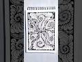 Day 110 - Doodle Art Tutorial Drawing Easy #doodle #zentangle #easy #art #trending #viral#shortvideo