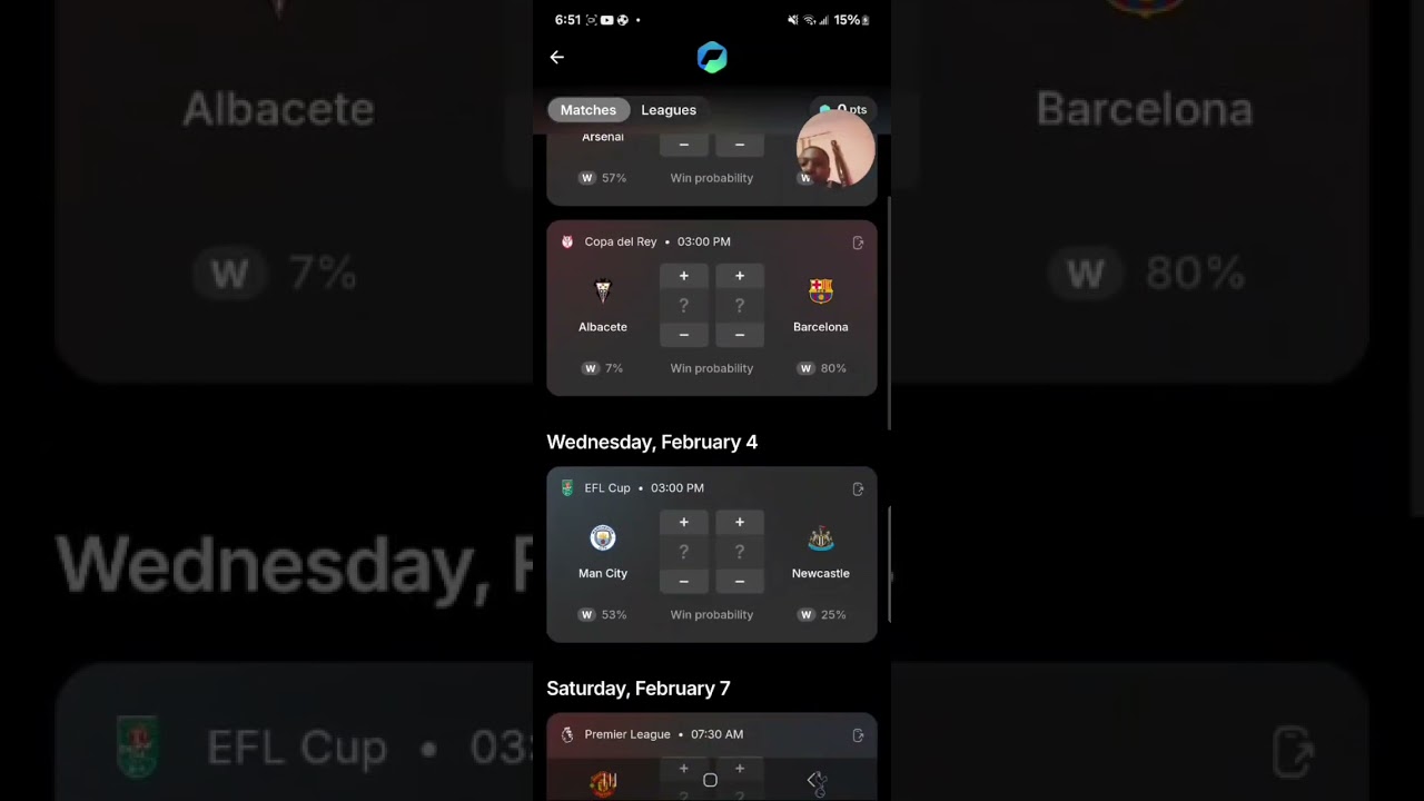 Match Week 24 predictions 