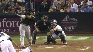 Famous PIT@SD: Alvarez laces an RBI triple into the gap Profile