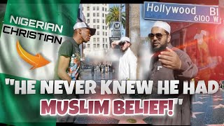 Nigerian Christian in Hollywood Accepts Islam!