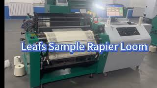 LS487 Lab automatic sampling loom/sample weaving loom/small rapier loom/mini sample weaving machine