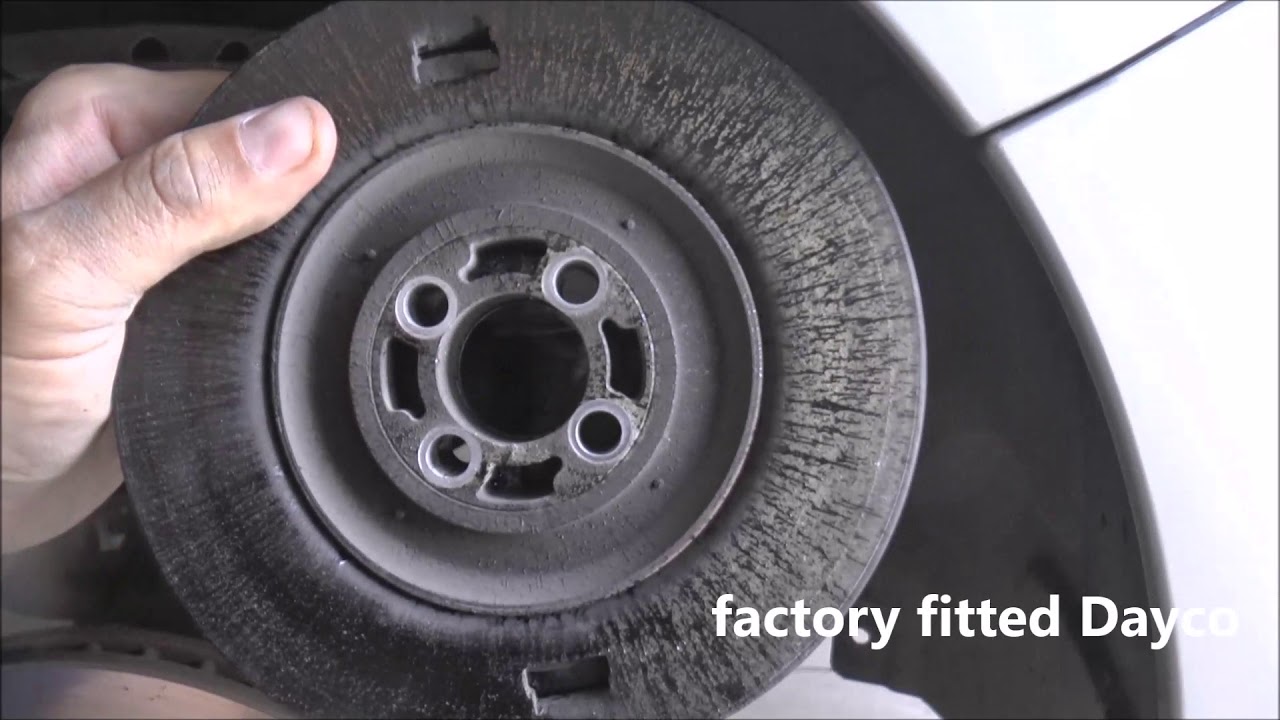 How to replace the crankshaft pulley 1.9 cdti/JTDm Astra, Zafira