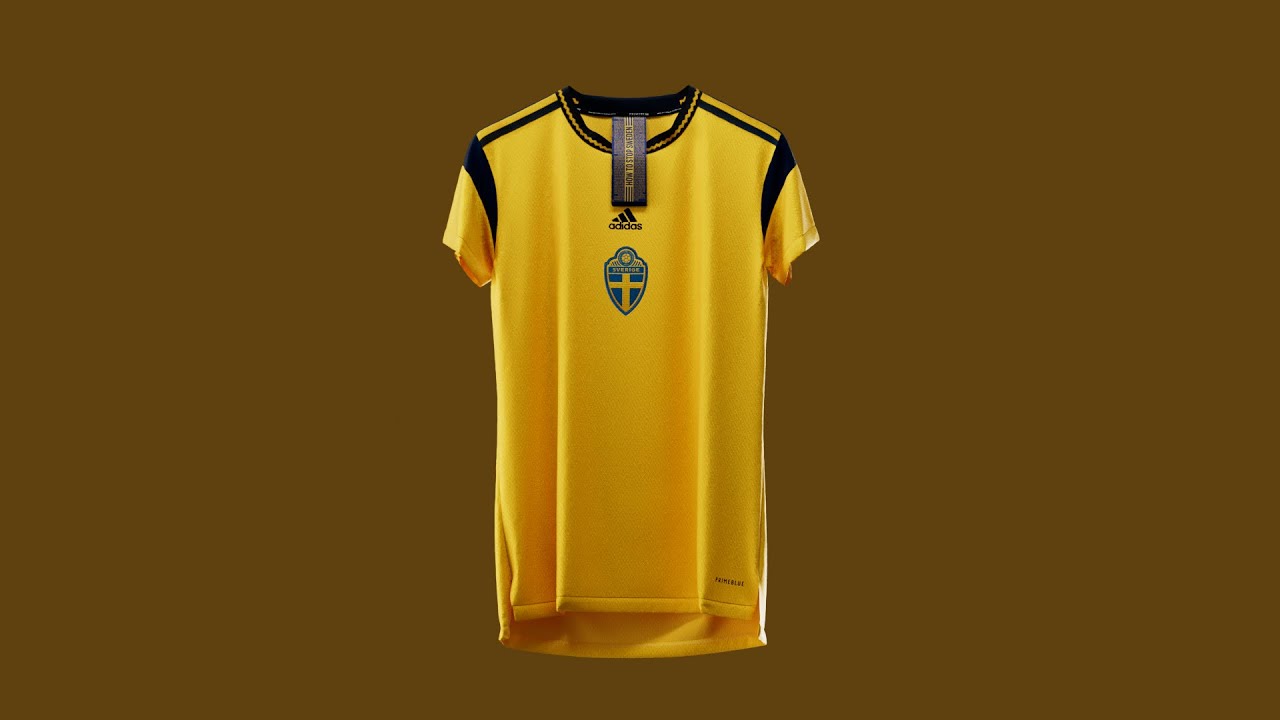 sweden womens football shirt